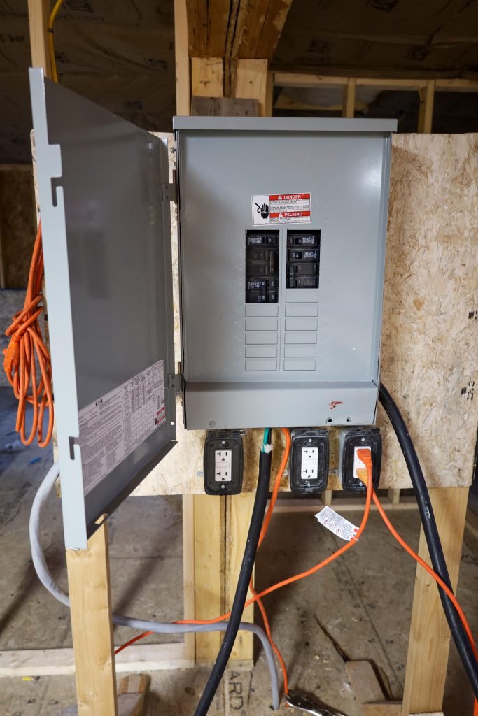 modular home electrical panel